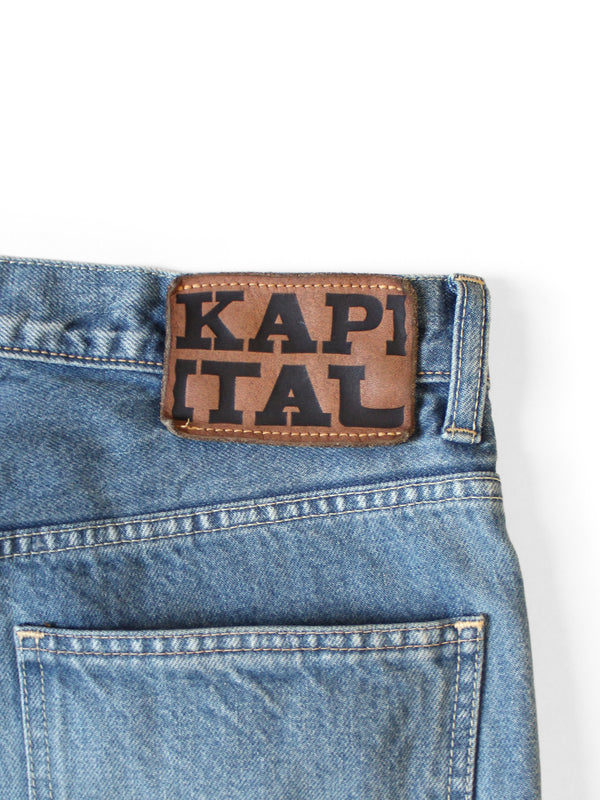 Kapital 14oz Denim 5P Scouser Bootcut pants