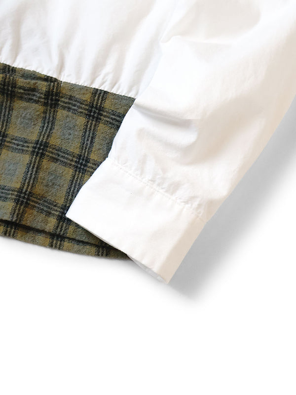 Kapital Check Wool Open-Collar Shirt