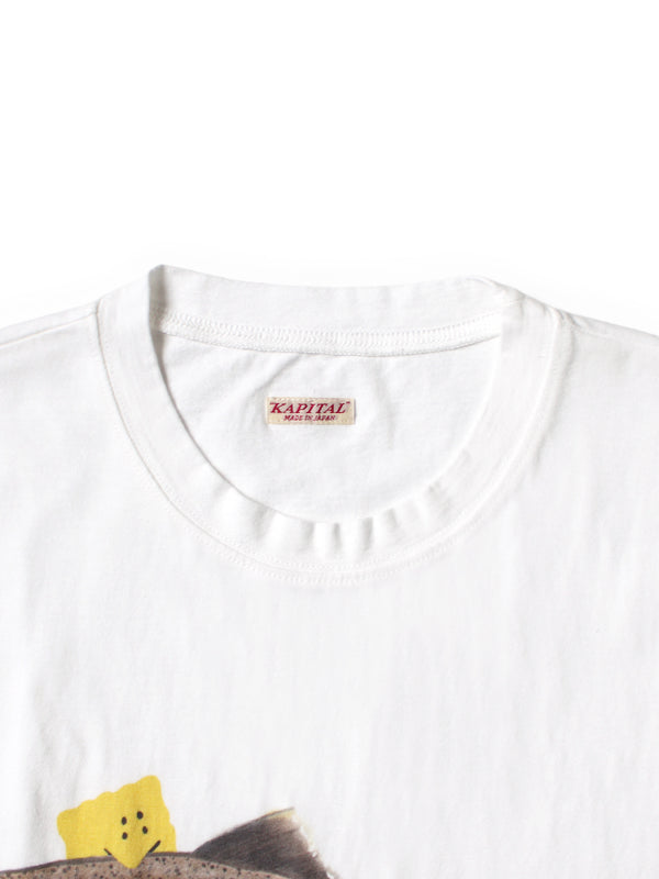 Kapital 20 Jersey Crew T-Shirt Peckish Rainbow Tee