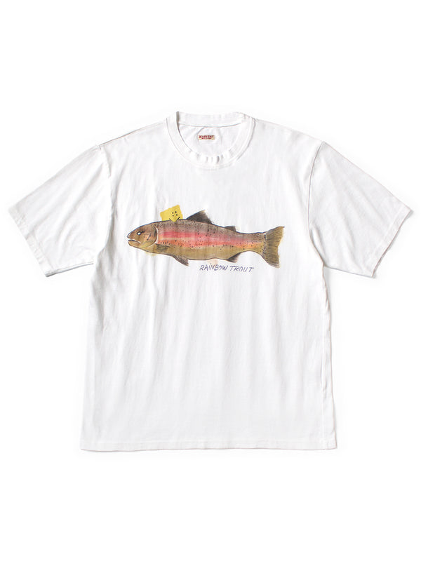 Kapital 20 Jersey Crew T-Shirt Peckish Rainbow Tee