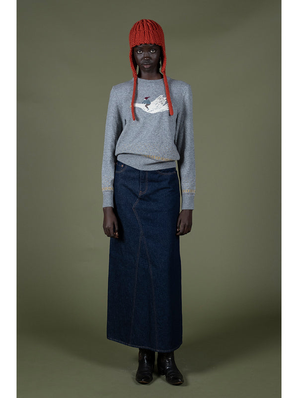 Kapital 13oz Denim Pencil Skirt