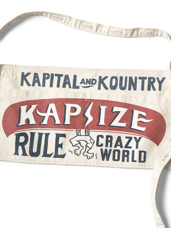 Kapital Vintage Canvas Advertising Apron