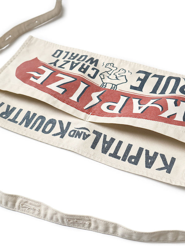Kapital Vintage Canvas Advertising Apron