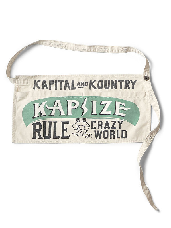 Kapital Vintage Canvas Advertising Apron