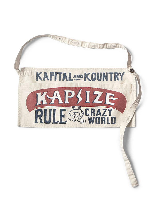 Kapital Vintage Canvas Advertising Apron
