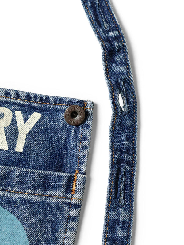 Kapital 13oz Denim Distressed Short Apron (KAPSIZE RULEpt)