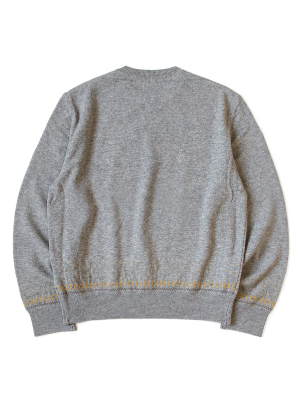 Kapital 12G Wool Crew Neck Sweater (FLY GOOSE)