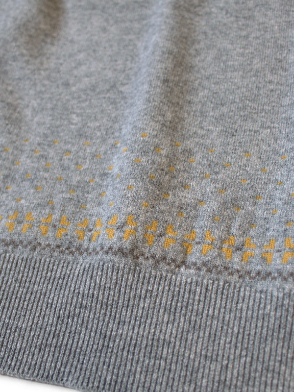 Kapital 12G Wool Crew Neck Sweater (FLY GOOSE)