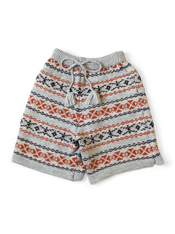 Kapital 3G Wool Yellowknife Fair Isle Shorts Pants