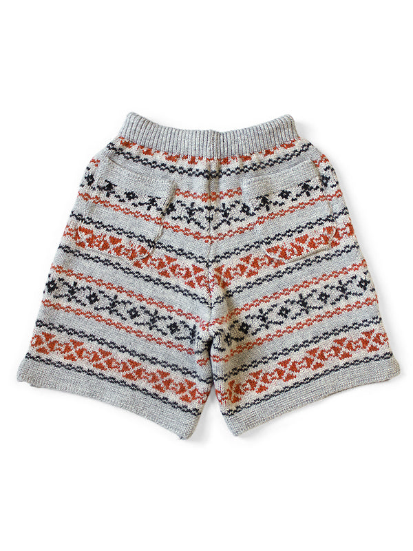 Kapital 3G Wool Yellowknife Fair Isle Shorts Pants