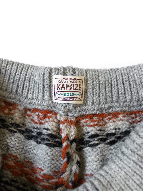 Kapital 3G Wool Yellowknife Fair Isle Shorts Pants
