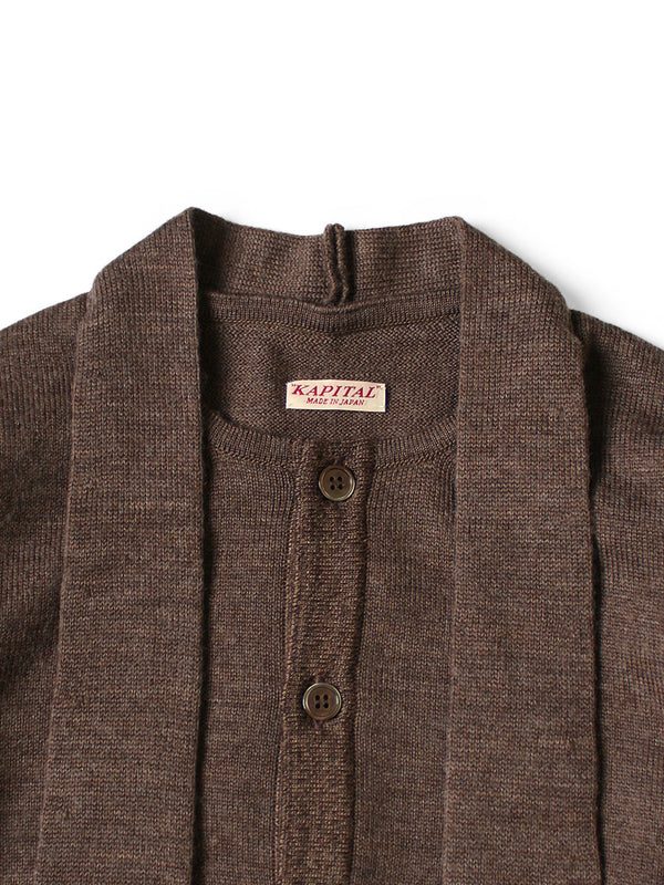 Kapital 12G Knit Bowtie Cardigan women