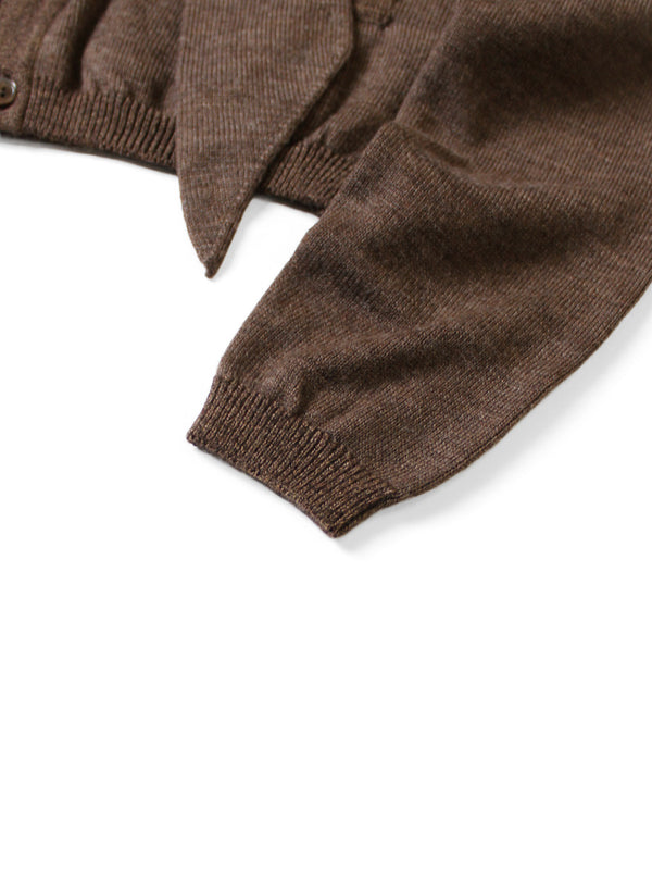 Kapital 12G Knit Bowtie Cardigan women