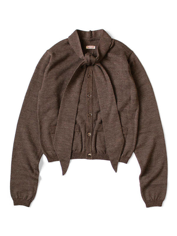 Kapital 12G Knit Bowtie Cardigan women