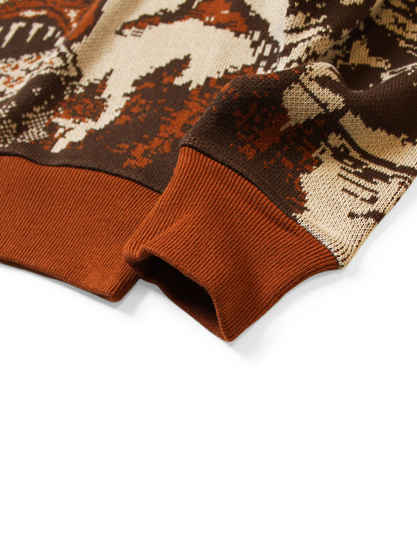 Kapital Vintage Crew Sweater - Slide Rock Bolt