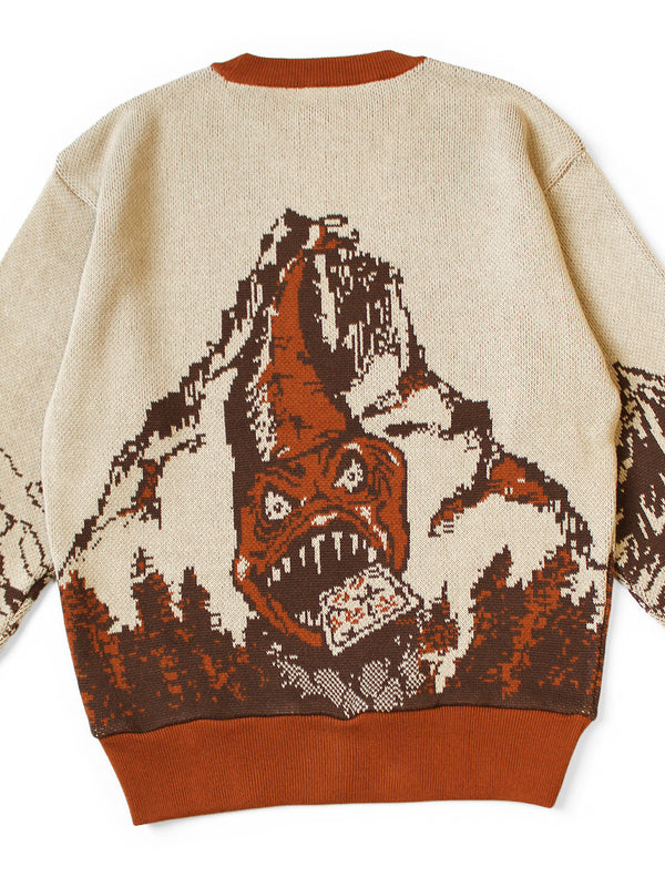 Kapital Vintage Crew Sweater - Slide Rock Bolt