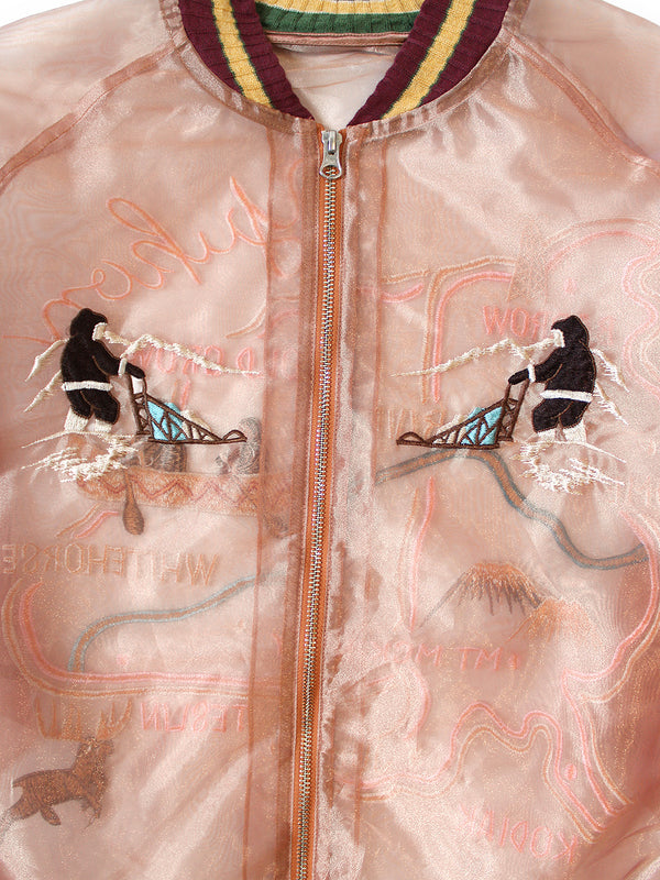 Kapital Sheer Pearl Mosquito Guard Souvenir Jacket (YUKON)