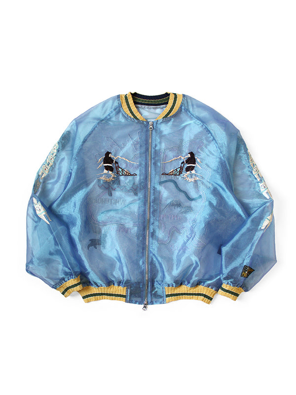 Kapital Sheer Pearl Mosquito Guard Souvenir Jacket (YUKON)