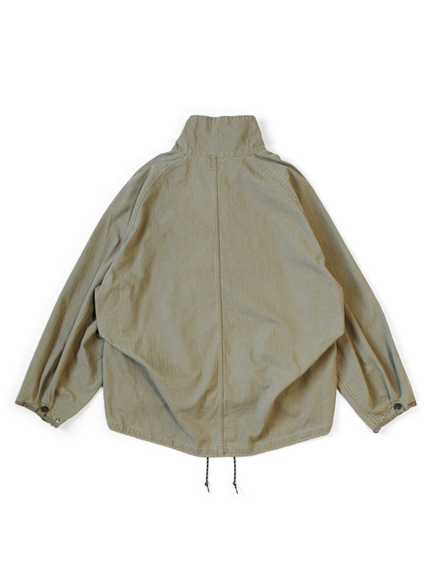 Kapital Herringbone Nickel 6 Anorak jacket