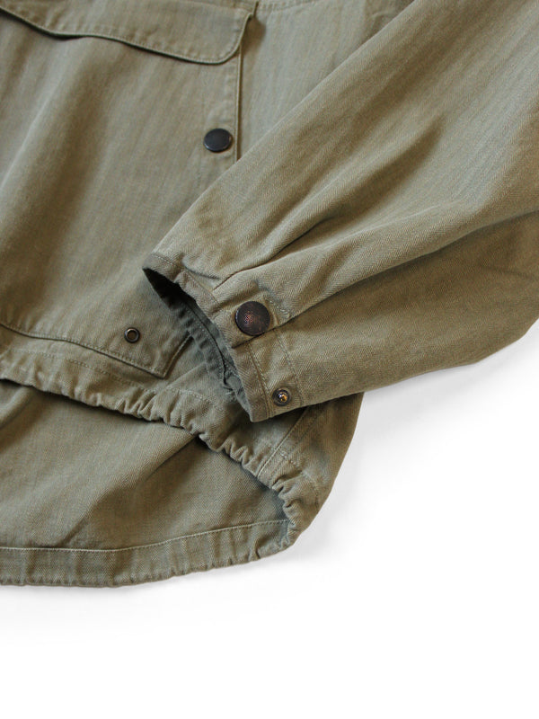 Kapital Herringbone Nickel 6 Anorak jacket