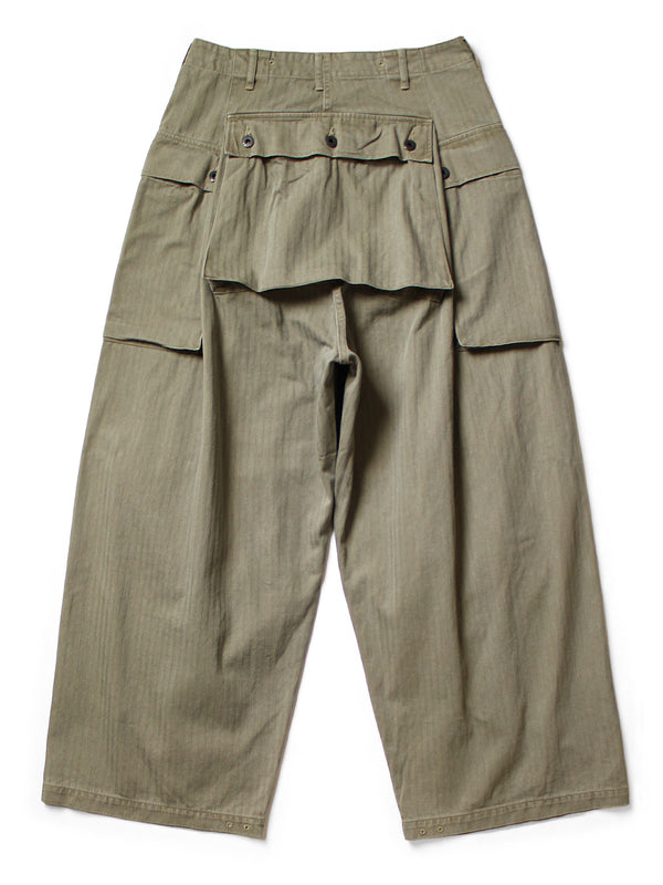 Kapital Herringbone Cargo Monkey Pants