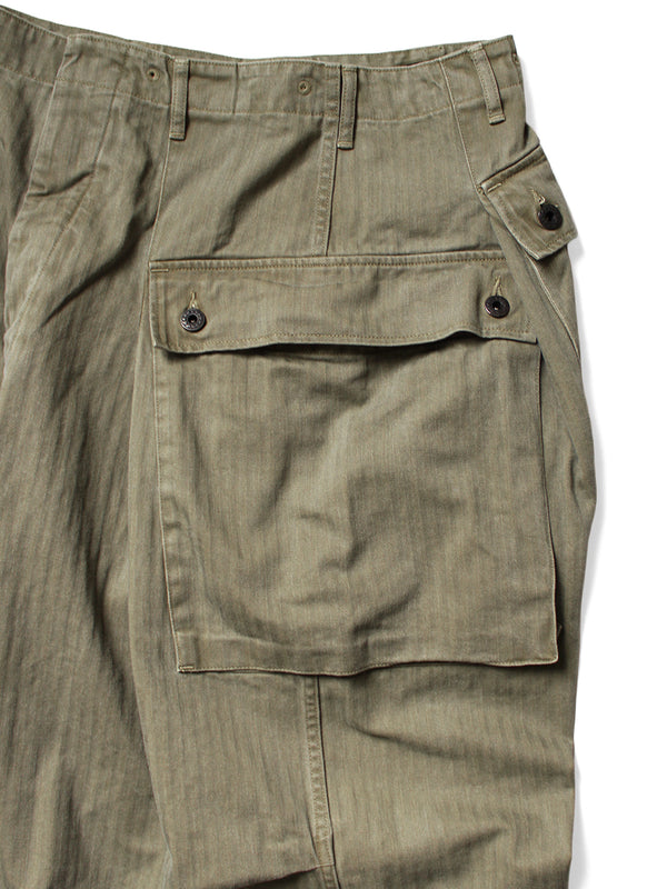 Kapital Herringbone Cargo Monkey Pants