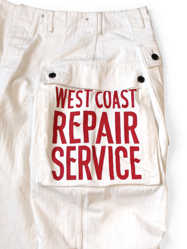 Kapital Herringbone Cargo Monkey Pants