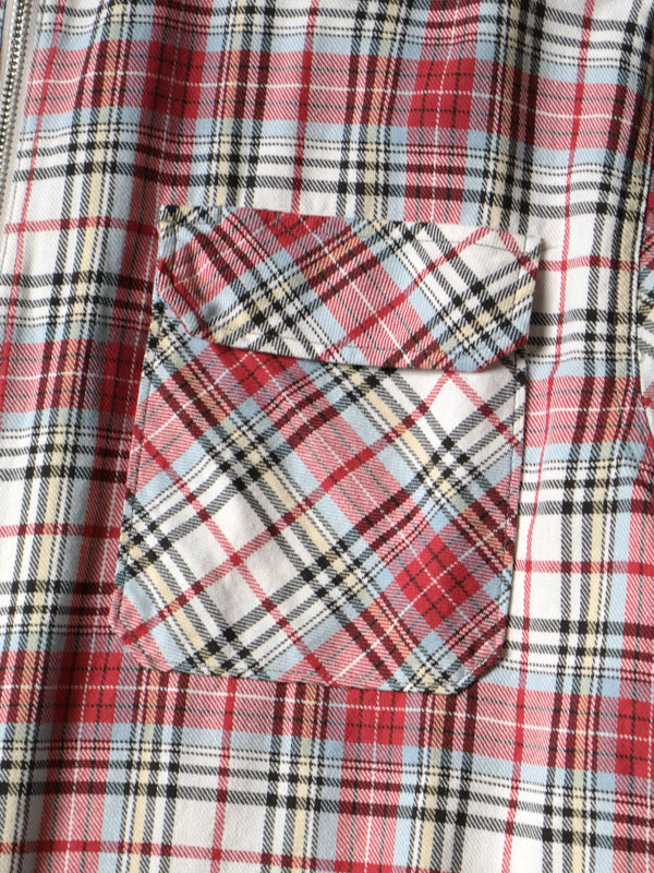 Kapital Columbia-check drizzler work shirt (long sleeve)