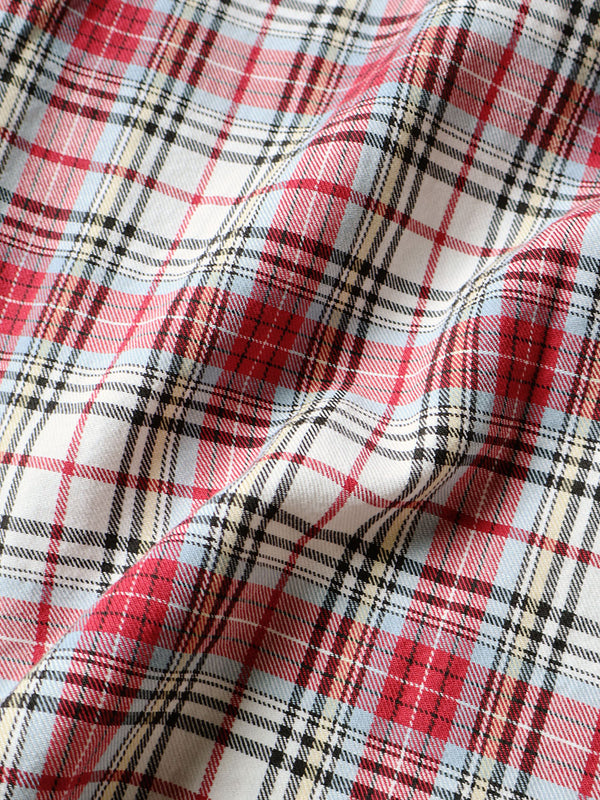 Kapital Columbia-check drizzler work shirt (long sleeve)