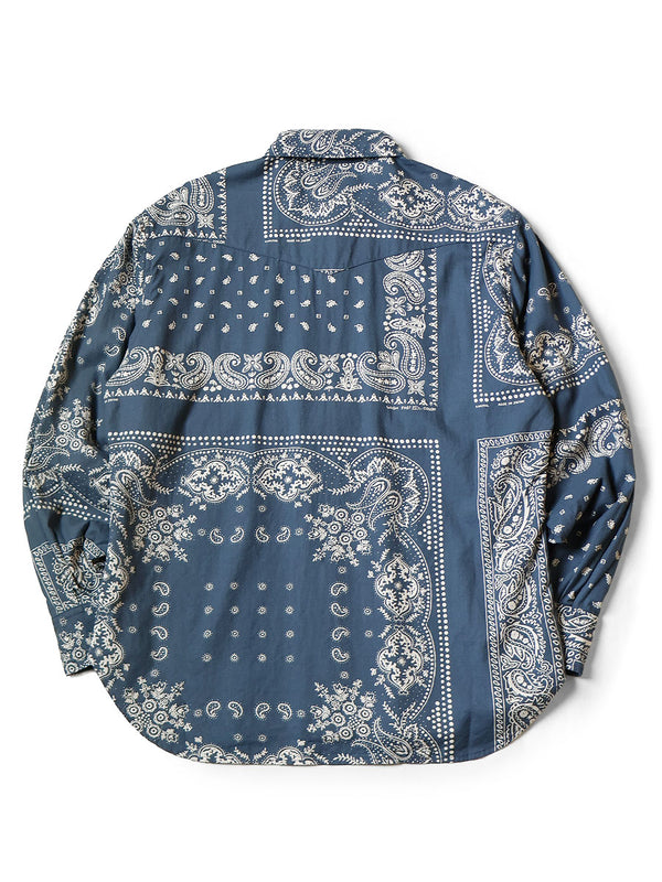 Kapital Viyella Bandana Pattern Husky Western Shirt