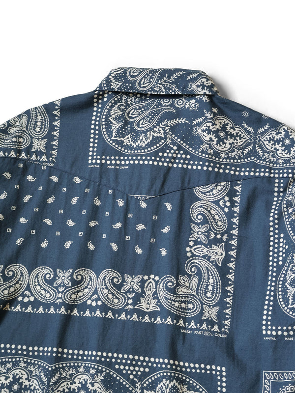 Kapital Viyella Bandana Pattern Husky Western Shirt