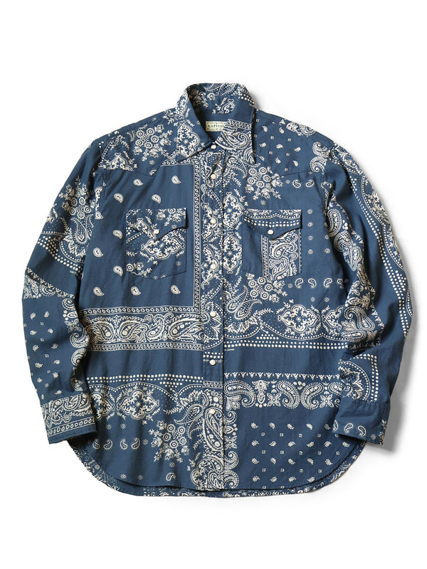 Kapital Viyella Bandana Pattern Husky Western Shirt