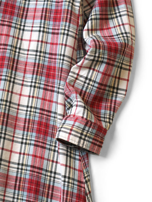 Kapital Columbia-check Drizzler Work Shirt Dress