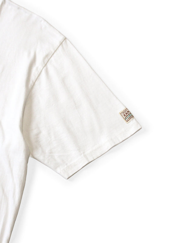 Kapital Hand-Dyed Indigo Fishing Print T-Shirt Tee