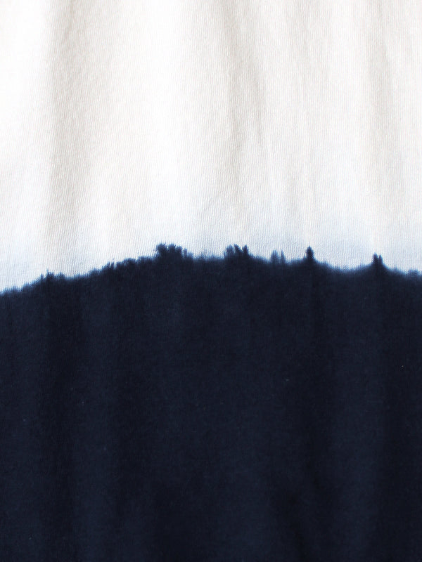 Kapital Hand-Dyed Indigo Fishing Print T-Shirt Tee