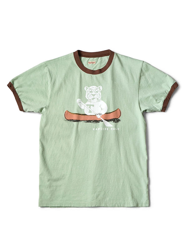 Kapital 20/- Jersey Ringer T-Shirt (`T` TIGERpt)