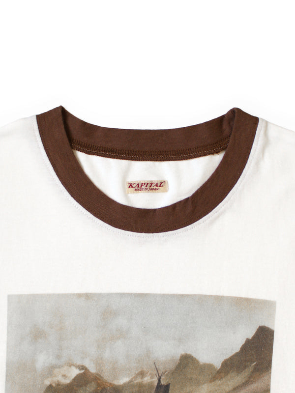 Kapital Yellowknife Print Ringer Tee