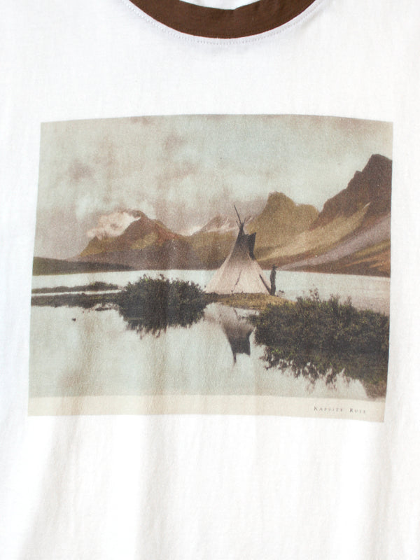 Kapital Yellowknife Print Ringer Tee
