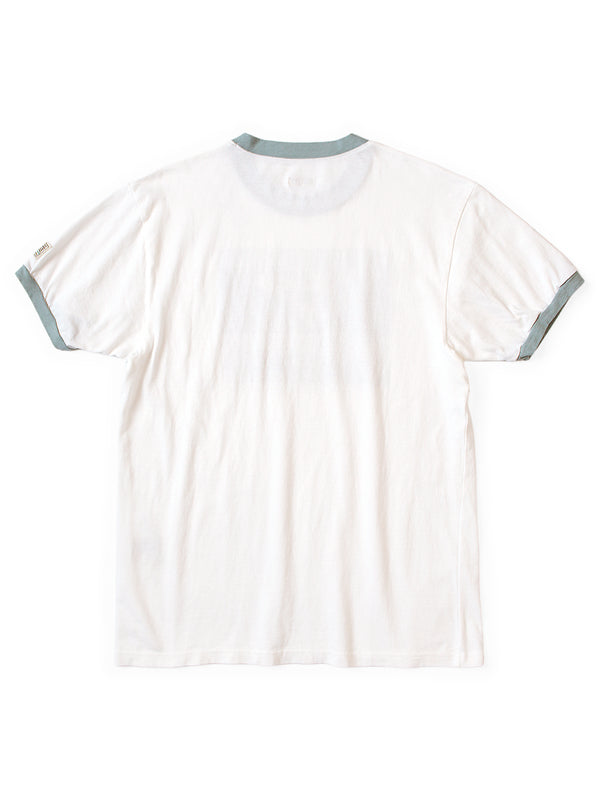 Kapital Churchill Lake Print Ringer T-shirt tee