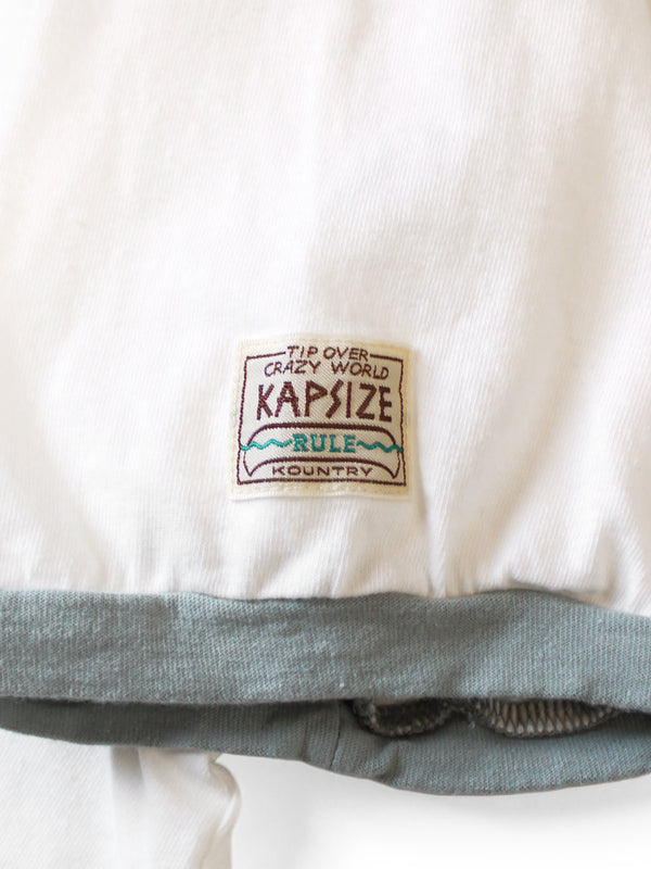 Kapital Churchill Lake Print Ringer T-shirt tee