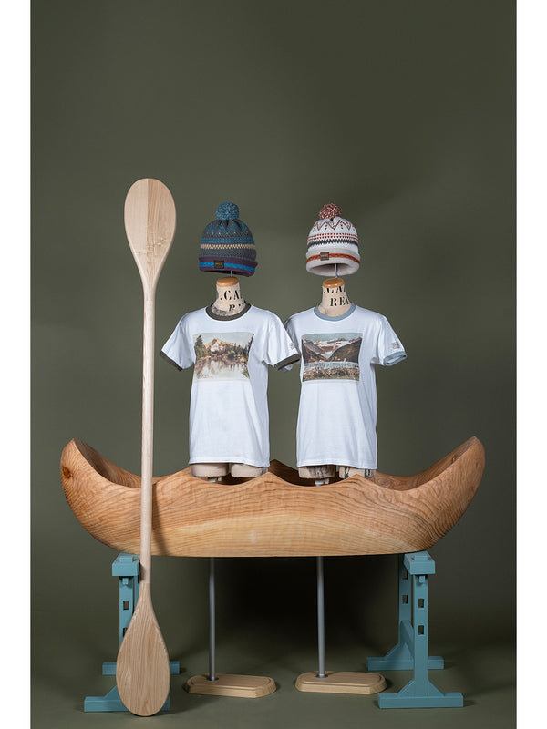 Kapital Churchill Lake Print Ringer T-shirt tee