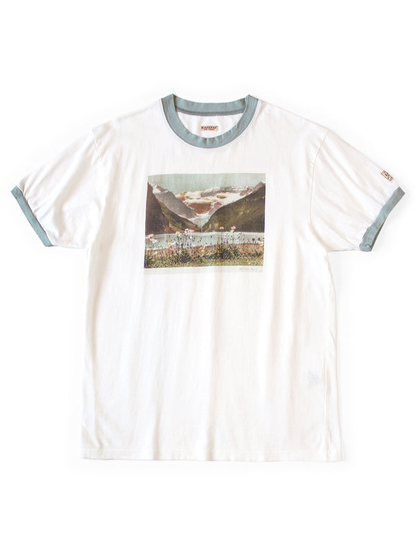 Kapital Churchill Lake Print Ringer T-shirt tee