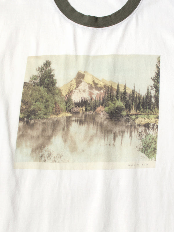 Kapital Lake Print Ringer T-shirt Tee