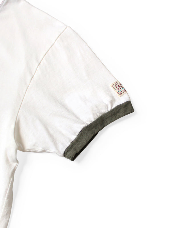 Kapital Lake Print Ringer T-shirt Tee