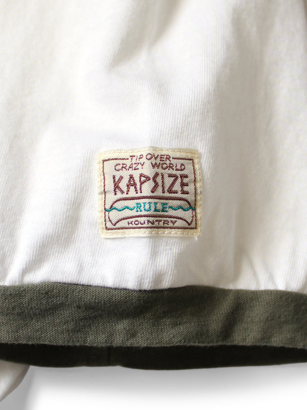 Kapital Lake Print Ringer T-shirt Tee