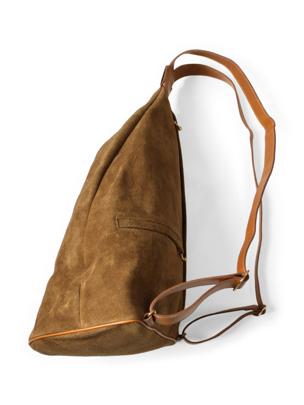 Kapital Suede Herbie Medicine Backpack Bag