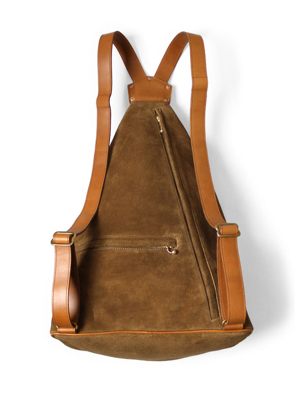 Kapital Suede Herbie Medicine Backpack Bag