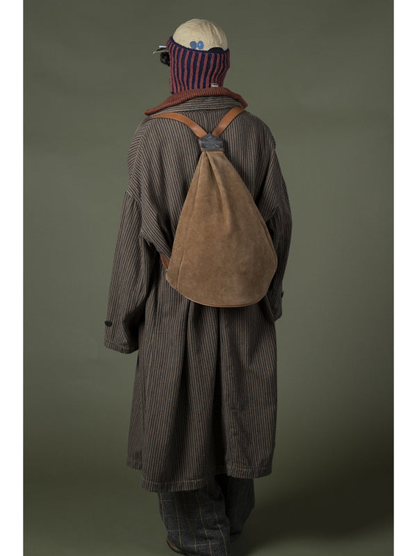 Kapital Suede Herbie Medicine Backpack Bag