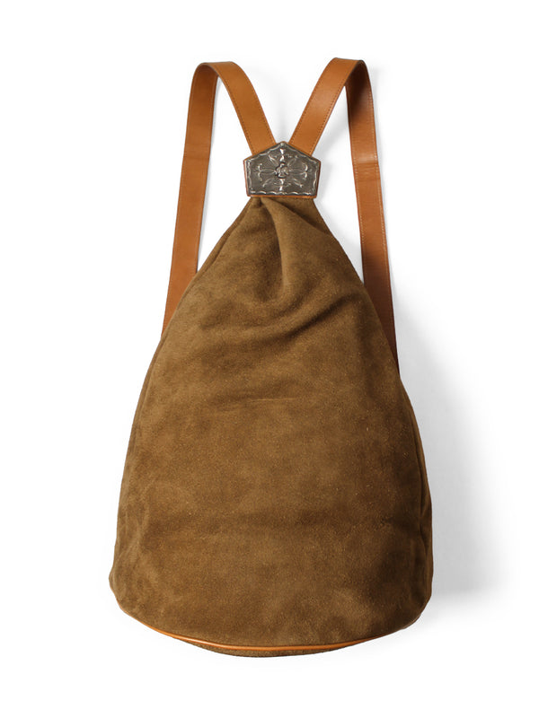 Kapital Suede Herbie Medicine Backpack Bag