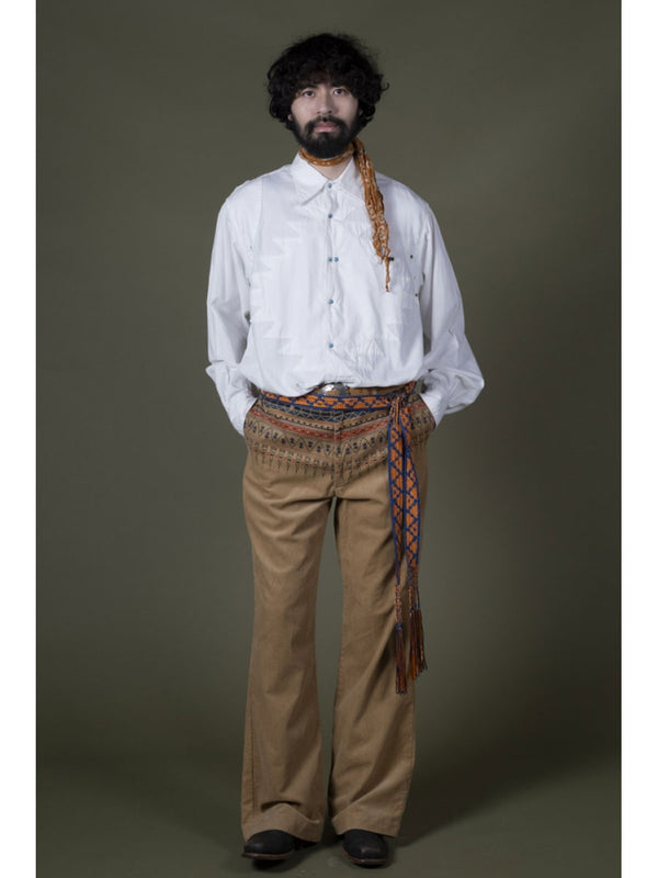 Kapital Macrame Maxi Belt (Chippewa Basket Mountain Pattern)